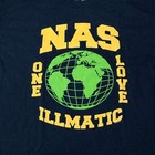 Nas Illmatic Bravado Hip Hop Rap Tour T-shirt Size L