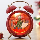Lighted Christmas Snow Globe Lantern  Alarm Clock Snow Globe 6h Nutcracker