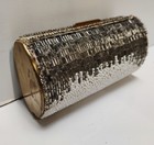Vtg Styled By Schildkraut Art Deco Design Beaded Lipstick Case Tube Holder 4 