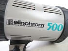 Elinchrom 500 Monolight Flash System W  Power Cord Ch1020 Photography