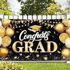   Xtralarge Congrats Grad Banner - 72x44 Inch  Congratulations Banner   