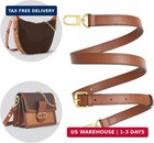 Vachetta Leather Purse Strap Genuine Leather Adjustable Replacement Strap For Sh