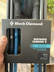 Set Of Black Diamond Distance Carbon Z Folding Trekking Poles 130cm