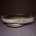 Bianchi Duty Belt  size 40   Waist Accumold Black Basket Weave Leather