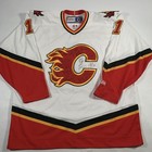 Calgary Flames Team Signed Ccm Jersey Xl X-large Custom Mcnealy
