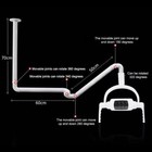 Dental Oral Light Ceiling-mounted Dentist Operating Lamp 6 Led Lens With Arm Ups