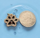 Louis Vuitton Zipper Pull Paw Charm 20mm Stamped