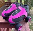 Vnla Vanilla Junior Zona Rosa Quad Roller Skates Pink Black M05 l06 New In Box