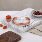 Pure Solid Copper Dome Bracelet  Arthritis Pain Therapy Men Women Cuff