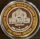 Westward Ho  10 Silver Strike Token 2002 Error United We Stand Statue Liberty