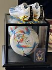 Leo Messi Signed Ball And Messi Limited Edition Adidas Shoes Size 11 New