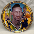 Sports Impressions Plate Reggie Miller Pacers Nba Licensed Limited Autographed
