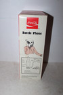 Vintage 1983 Coca-cola Bottle Phone Coke Telephone In Original Box Instructions