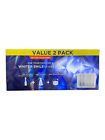 Crest 3d White Advanced Whitening Toothpaste Radiant Mint Twin Pack Lot Of 3