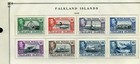 Falkland Islands Collection On Complete Scott Blue International Pages To 1940