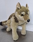 Rare Fao Schwarz Wolf Plush Stuffed Animal Vintage Black Tag  read 