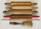 6 Lot Vintage Wood Rolling Pins Old Rustic Primitive Kitchen Decor