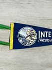 Vtg Interstate Park Minn Felt Pennant Taylor Falls Old Man Of  Dalles 17   1956