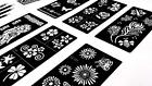 Reusable Stencils For Henna Tattoo  10 Sheets   Body Art Temporary Tattoo 