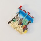 United States Las Vegas Tourist Travel Souvenir 3d Resin Fridge Magnet Craft