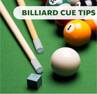 40pcs Slip On Pool Cue Tips Replacement Kit 4 Sizes Upgrade Pool Stick Tips