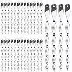  30 Pack Bird Repellent Reflectors Scare Rods  Hanging Silver Plastic Rod 