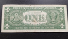 1957  1 Blue Seal Silver Certificate - Star Note