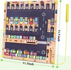 Wooden Magnetic Alphabet Maze Letter Puzzle  Montessori Fine Motor Skills Toy   