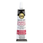Quick Dry Fabric Adhesive 1 5 Oz Clear Permanent Bond Fast Strong Glue New