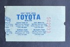 1982 Linda Ronstadt  James Taylor   Jackson Browne Concert Ticket Stub 6 10 82