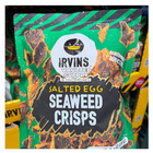 Irvins Salted Egg Seaweed Crisps 8 1oz  2 Pack  Dangerously Addictive Snack