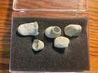 Five  5  Civil War Us Fired 3-ring Bullets From Richmond  Virginia Battlefields