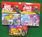 Mars Attacks Empty Display Box Lot Of 5-invasion-occupation-uprising-both Attack
