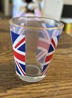 Vintage Shot Glass Souvenir Flag Of Uk England