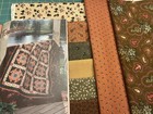 Northwoods Crossing Espresso Quilt Top Kit  57  X 69   Easy Monkey Wrench Blocks