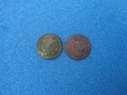 Set Of Dug North Carolina Sunburst Buttons  Dug At Fort Fisher  North Carolina