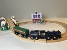 Brio Polar Express Holiday Set  Mountain Bell Wooden Train Track  No Box  