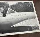 1956 Ed Maloney Signed Aviation Photo Postcard Planes Of Fame Founder