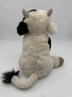 Jellycat Medium Carey Calf Cow Plush Stuffed Animal White Black 12    Soft