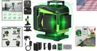 16 Line Laser Level 360 Self Leveling professional 4x360  green Cross Line Las   