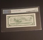 Rare 1954 Bank Of Canada  1 Solid Serial   Banknote  Solid 8 s  Pmg Graded  Epq 