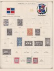 Dominican Republic   Dahomey  - Mint And Used Collection On Album Pages - Binddw