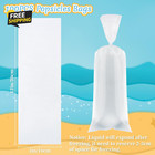 100 Ice Candy Plastic Bags - 4x12 Bolsas Para Bolis De Hielo Mexicanos Freeze