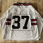 Onondaga Redhawks Box Lacrosse Jersey White home Rare  37 Size Xl 