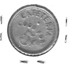 Hawaii Maui Paia School Cafeteria G f 5   2tl-81 Lunch Token Medal Hawaiian  Rare