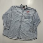 Vintage 90s Nascar Stp Pit Crew Shirt Richard Petty Issued Uniform Mens Size 2xl