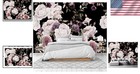 Elegant Purple Rose Wallpaper - 103x69 Inches