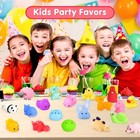 Fly2sky 45pcs Mochi Squishy Toys Mini Squishies Kawaii Animal 45 