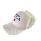 Michelob Ultra White Adjustable Baseball Cap Breweriana Beer Logo Hat
