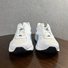 Reebok Sneaker Women s 8 Blue White Leather Classic Lace Up Shoes Rb 409 Pye